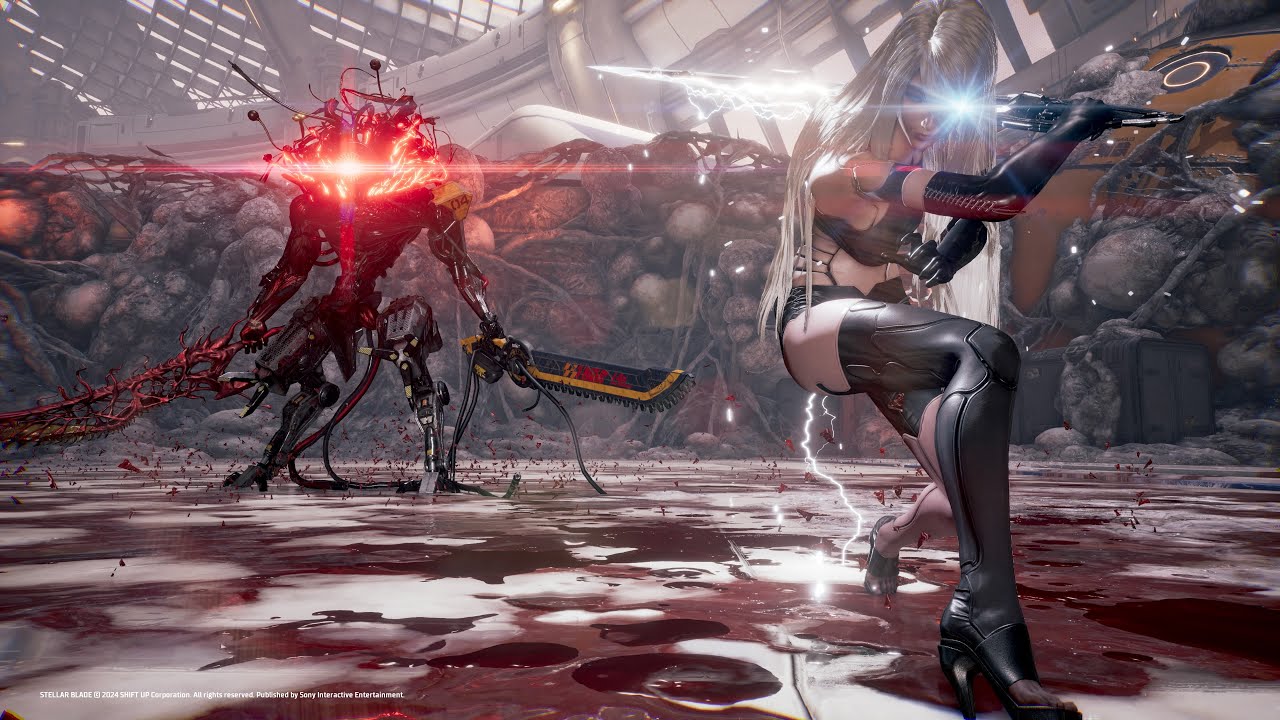 Stellar Blade - Absolute Power A2 & 2B (No HUD, No Damage, Destroyed Clothes)