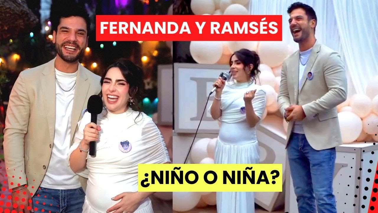 Fernanda Urdapilleta y Rams&eacute;s Alem&aacute;n revelan el g&eacute;nero de su beb&eacute; durante una hermosa fiesta