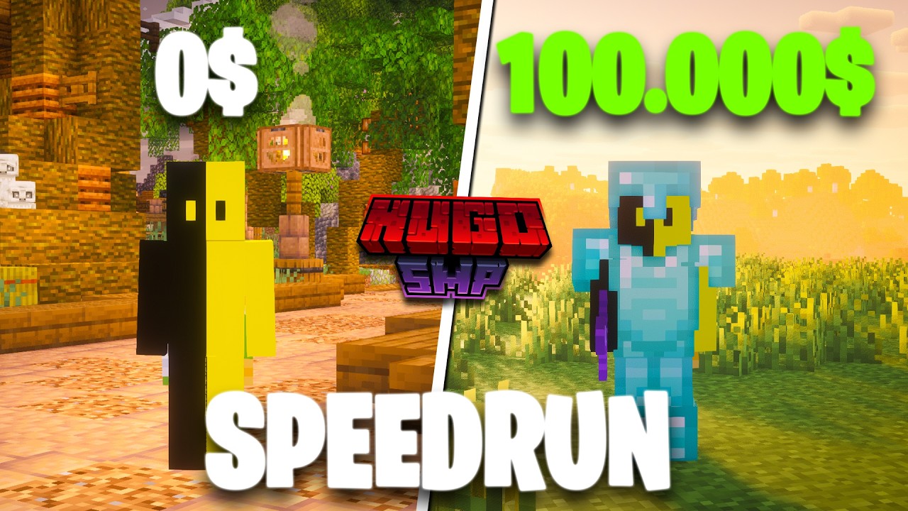 Speedrun auf HugoSMP