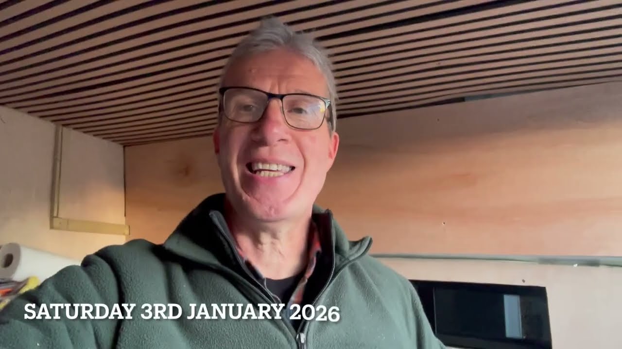 Campervan Conversion Part 12 - Plywood cutting and fixing and 