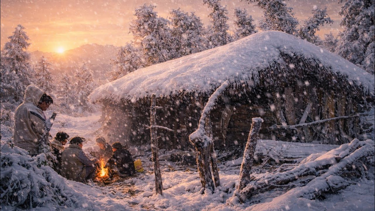 Best Life in A Himalayan Village During The Snow life | Mountain Documentary Video village Organic 