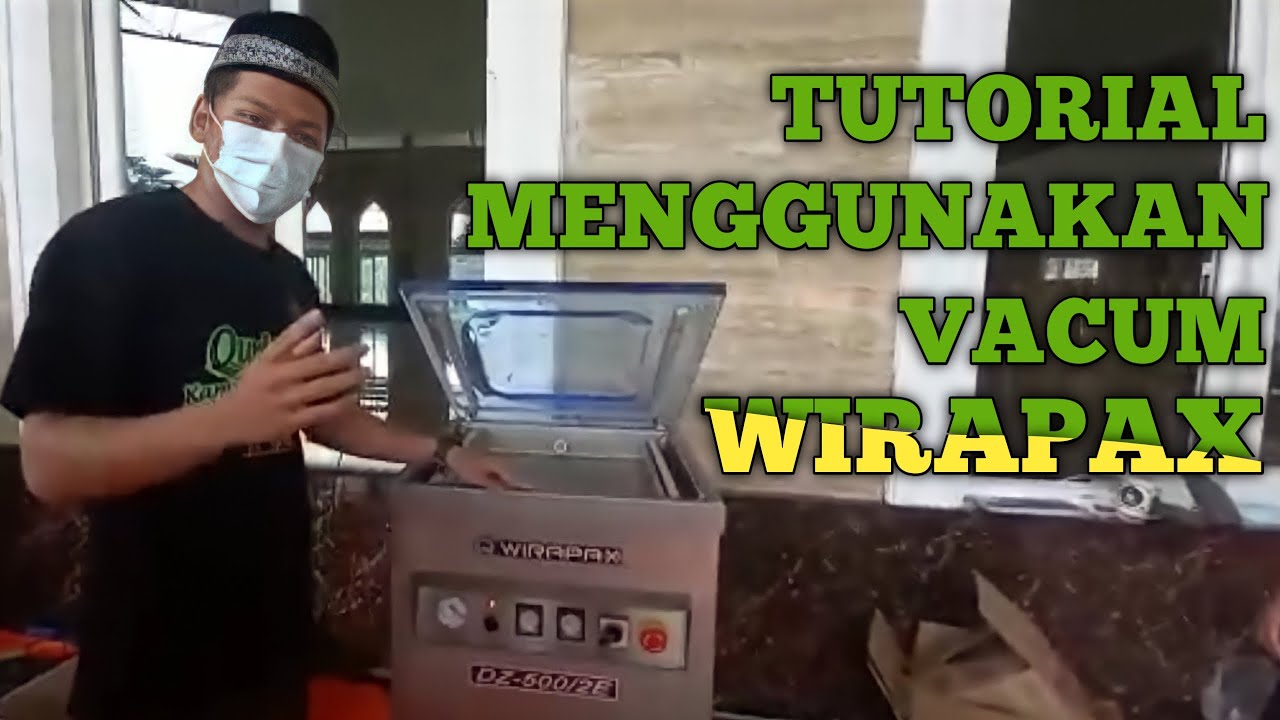 Mudah! Tutorial Menggunakan Vacum Plastik WIRAPAX