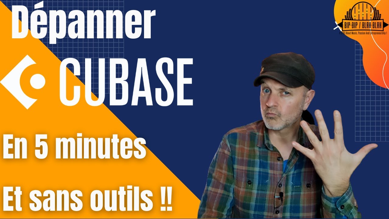 Cubase : le dépanner en 5 mn !!!
