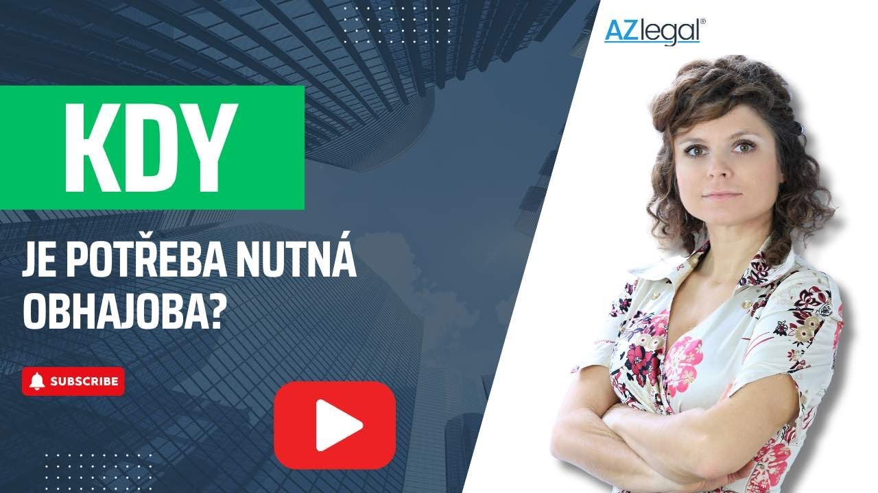 Nutná obhajoba vyžaduje zkušeného právníka! | Martina Bolčáková | AZ LEGAL