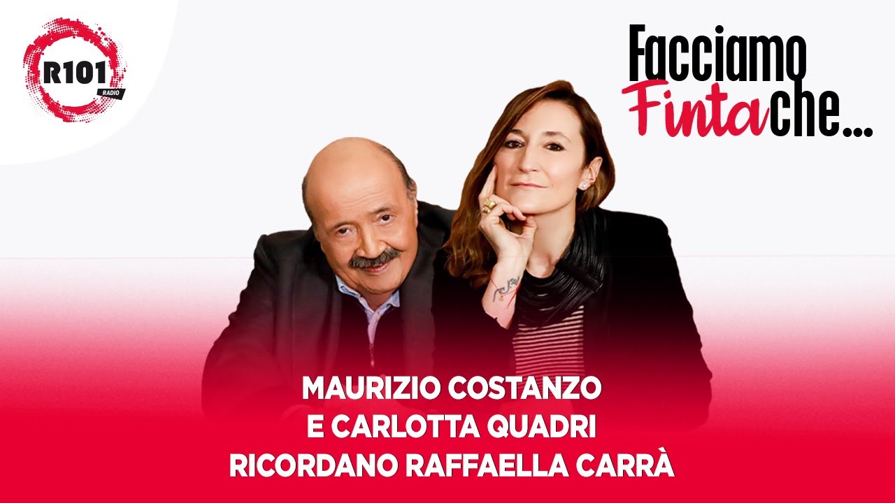 Maurizio Costanzo e Carlotta Quadri ricordano Raffaella Carrà