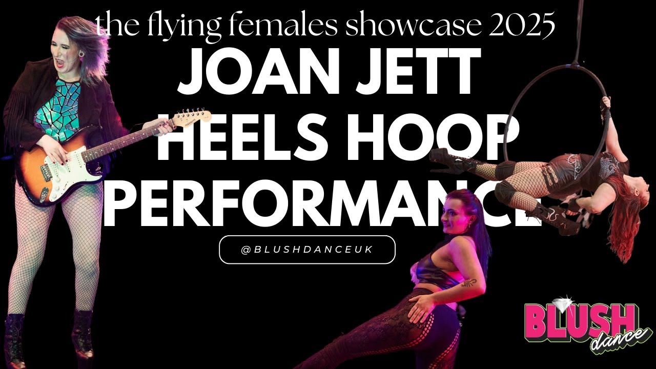 Joan Jett Rock Aerial Hoop Group Heels Hoop Performance