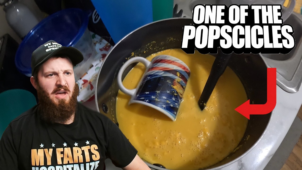 Gross Popscicle Challenge Pt: 1
