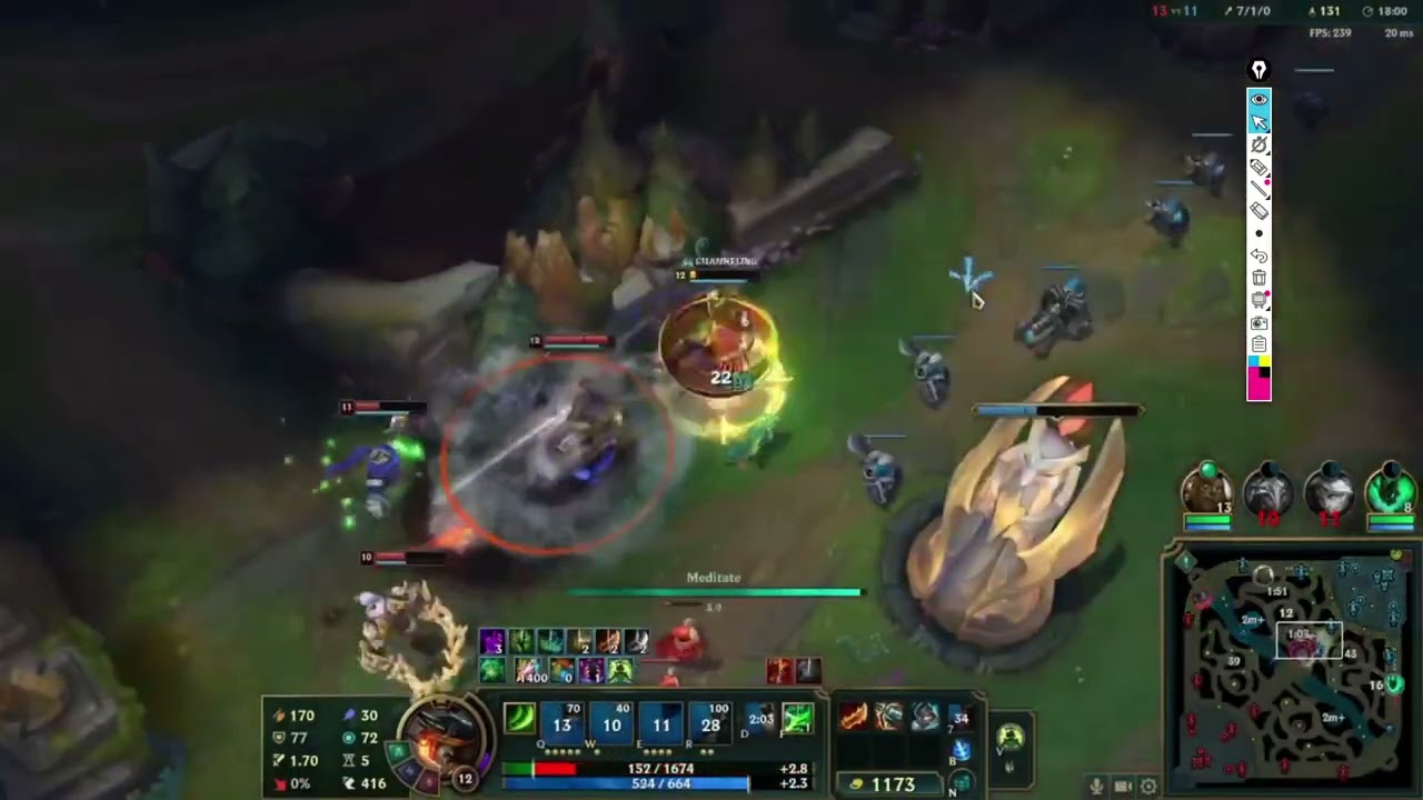 Emerald MasterYi vs Graves