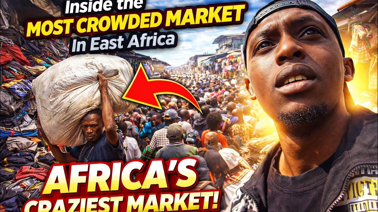 I Entered The Largest Market In East Africa… (Unbelievable) 