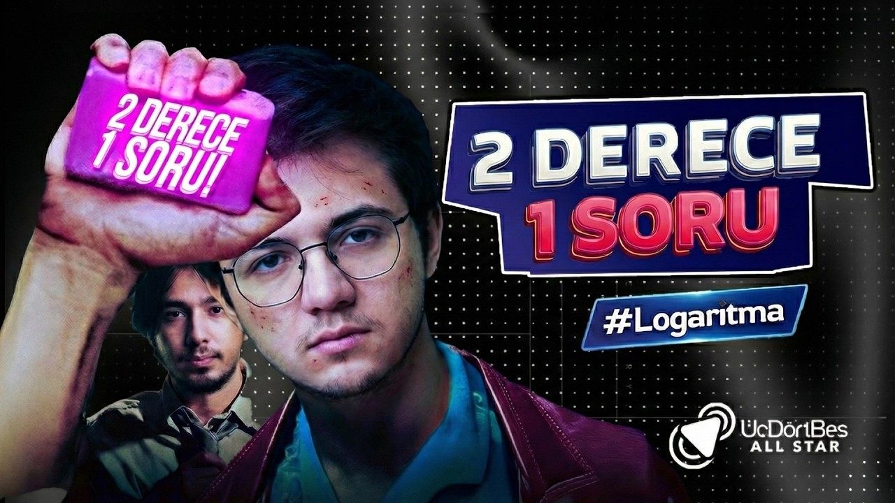 DERECE ÖĞRENCİLERİ BİRLİKTE LOGARİTMA SORUSUNU ÇÖZÜYOR #üçdörtbeşallstar