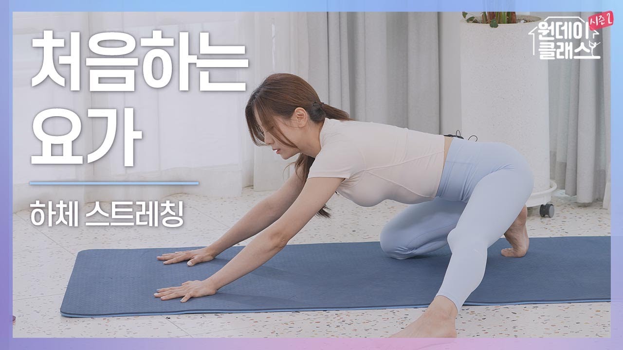 [한수진 요가]  원데이 클래스 시즌 2 요가 1회 🧘‍♀️ 처음하는 요가 2