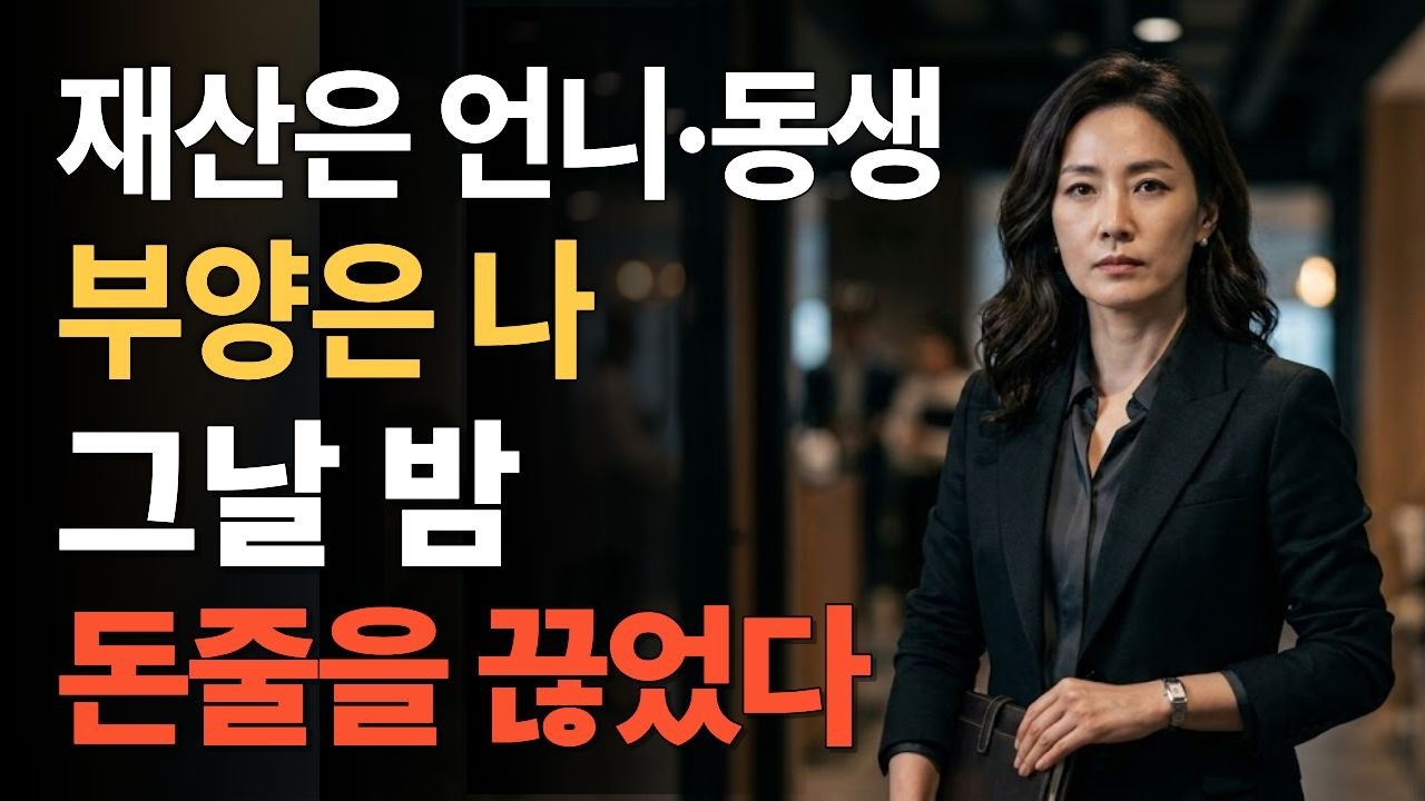 무시당하던 둘째 딸, 80억 자산 공개로 모든 걸 뒤집었다 | 나는 없는 딸이었다