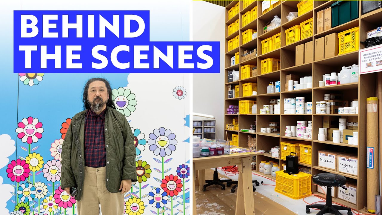 Inside Takashi Murakami&rsquo;s Massive Production Studio