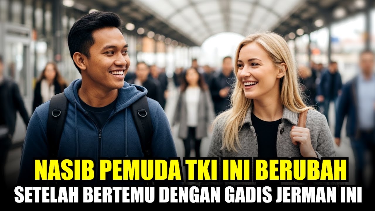 TKI Indonesia Ditipu Agen Kerja di Jerman, Diselamatkan Wanita Bule Kaya Cantik!