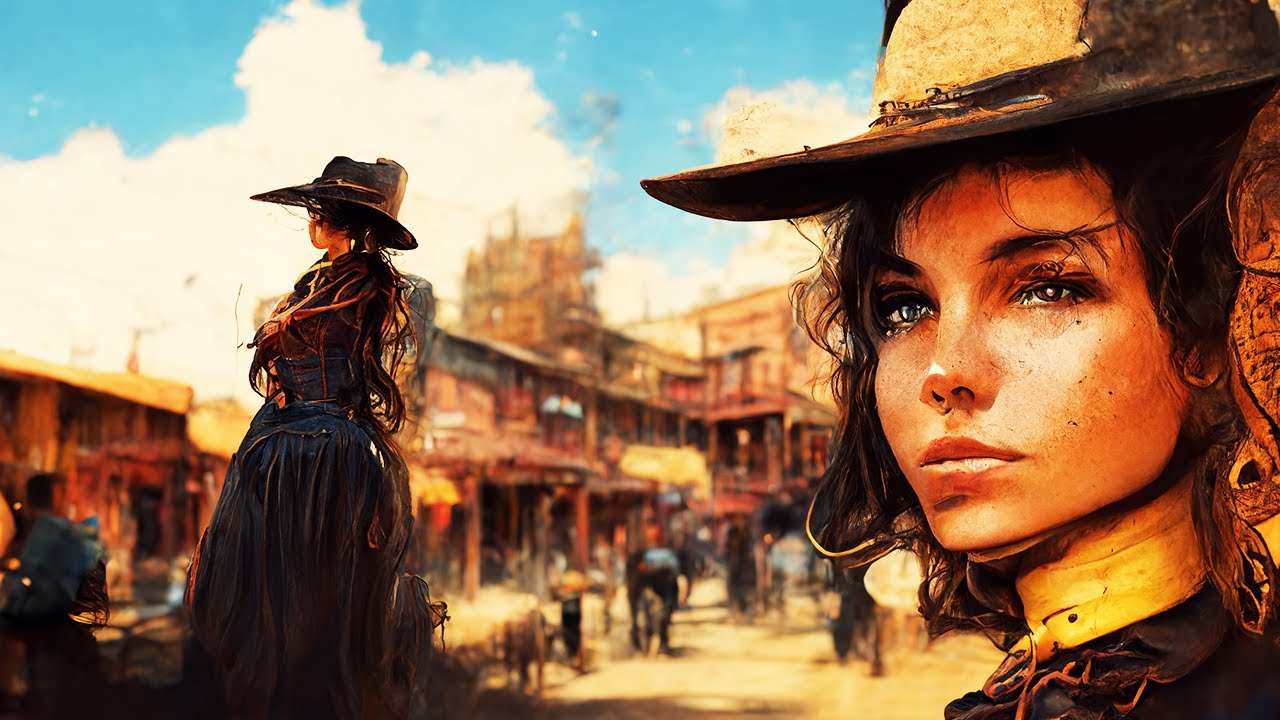 Spaghetti Western Music "Spaghetti Western Cave Dweller" | AI Art with Prompts