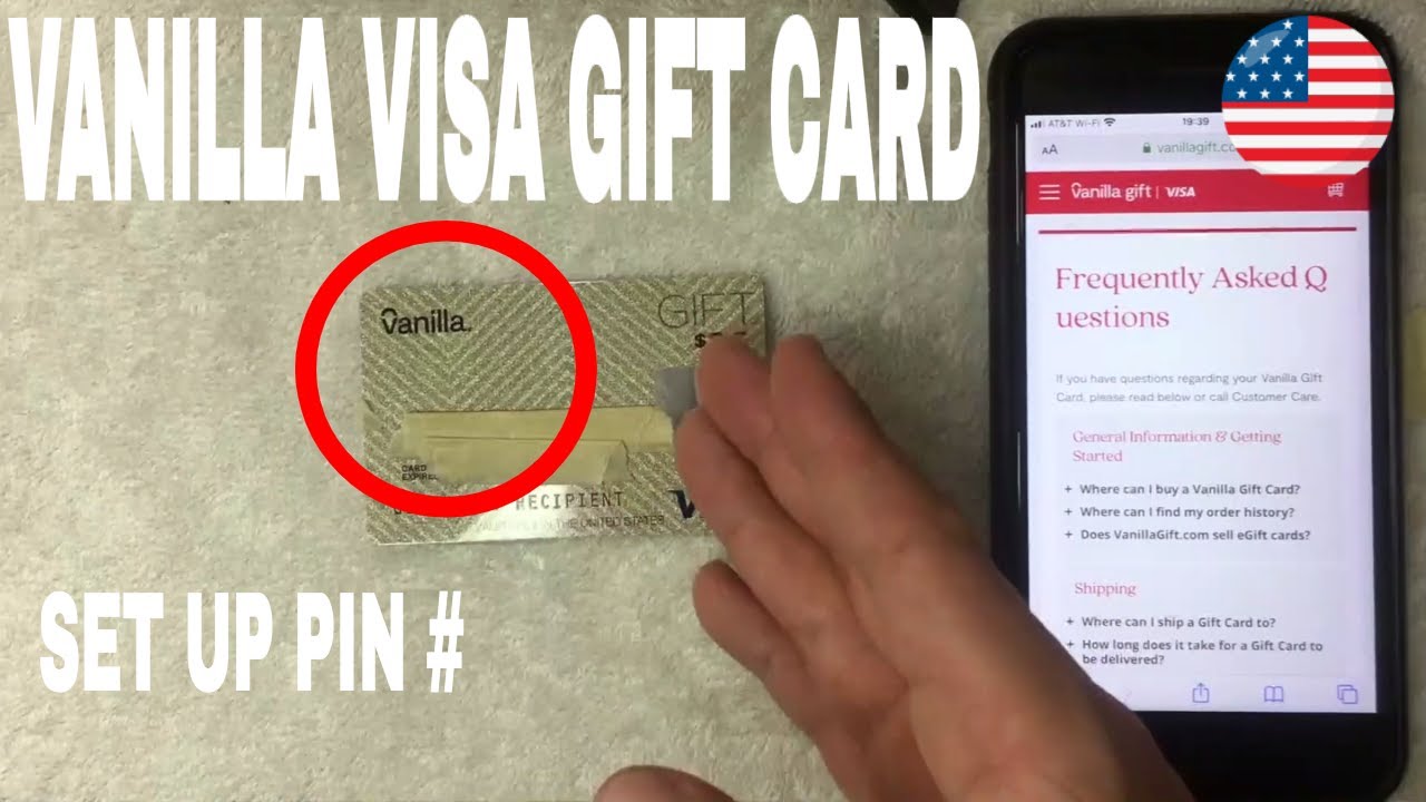 ✅  How To Set Up PIN On Vanilla Visa Gift Card 🔴