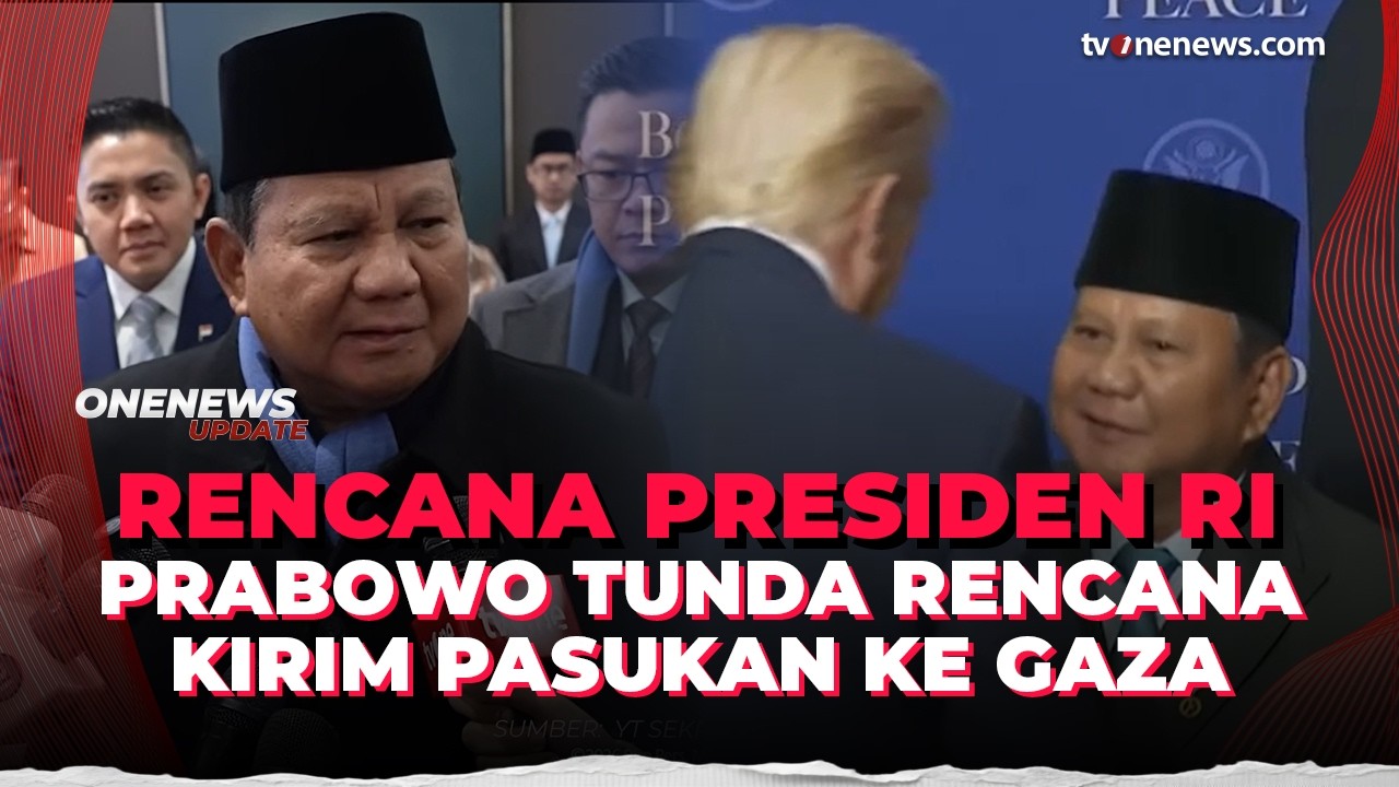 Prabowo Belum Ingin RI Keluar dari Board of Peace, Ini Alasannya | OneNews Update