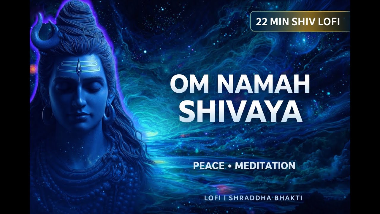 Om Namah Shivaya Lofi Chanting 🕉️ | 22 Minutes Divine Meditation | Lofi Shraddha Bhakti