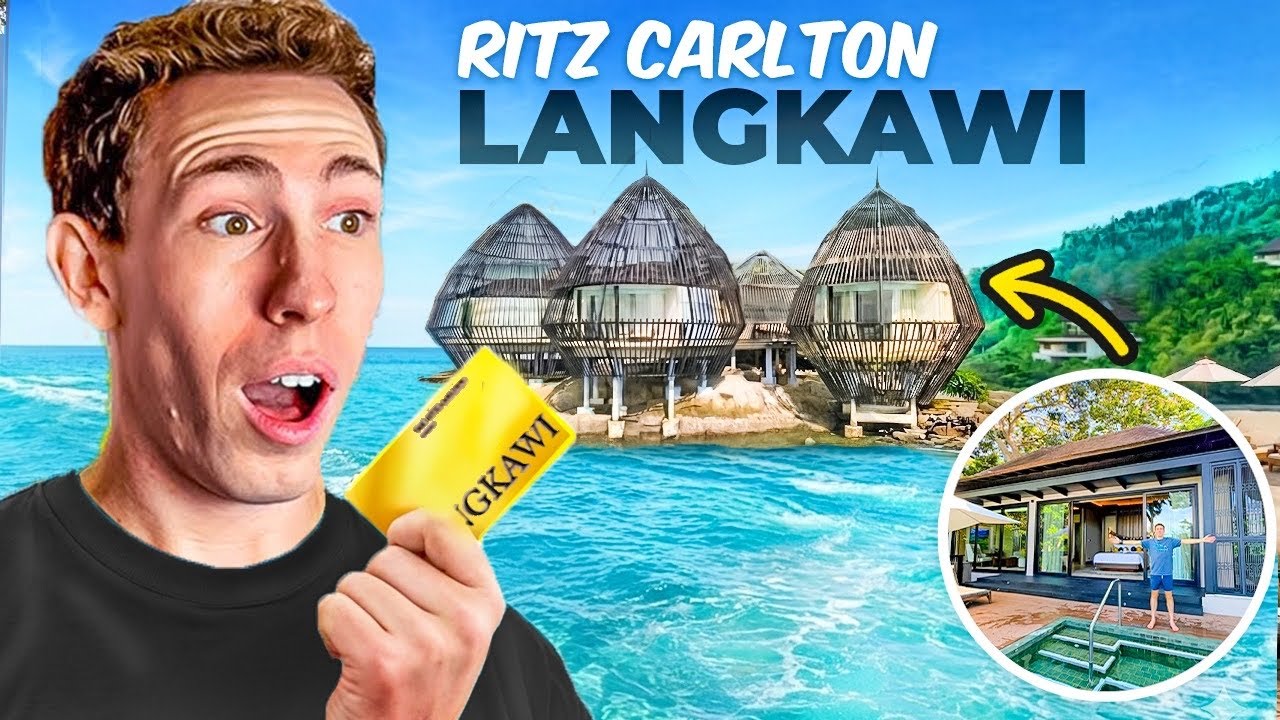 Внутри идеальной частной виллы... (Обзор Ritz-Carlton Langkawi в 4K)