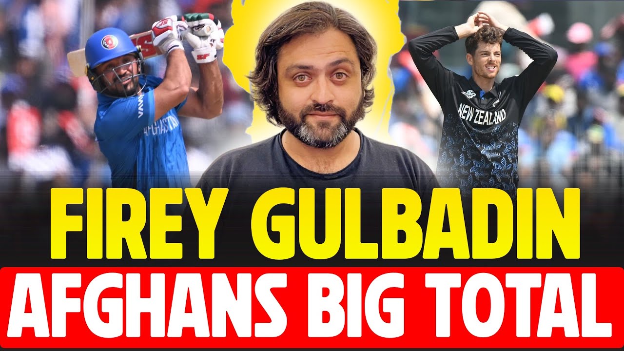 AFG 182/5 | Gulbadin powers Afghanistan to Big Total | Afghanistan vs New Zealand | T20 World Cup 26