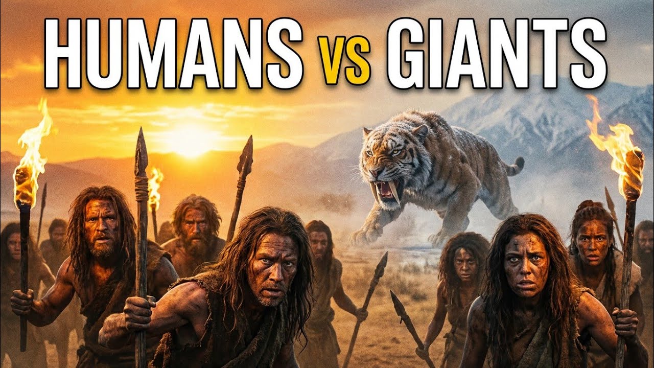 Humans vs Earth’s First Super Predators | Survival Before Civilization