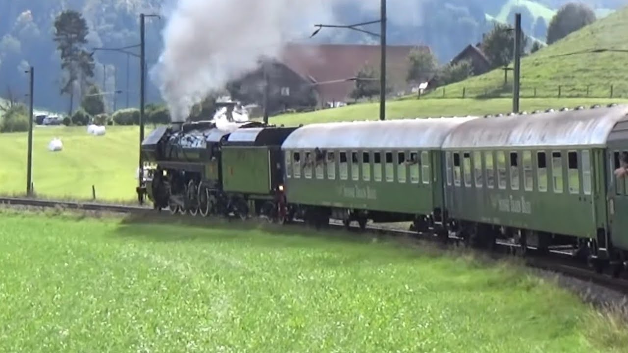 Dampflok 141 R 1244 : Rundfahrt durchs Emmental (17.09.2023)