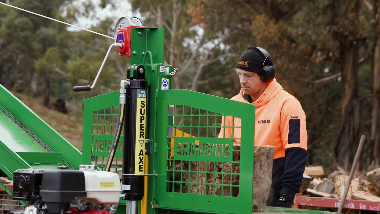Superaxe WS3150 - Australian Made Wood Splitter