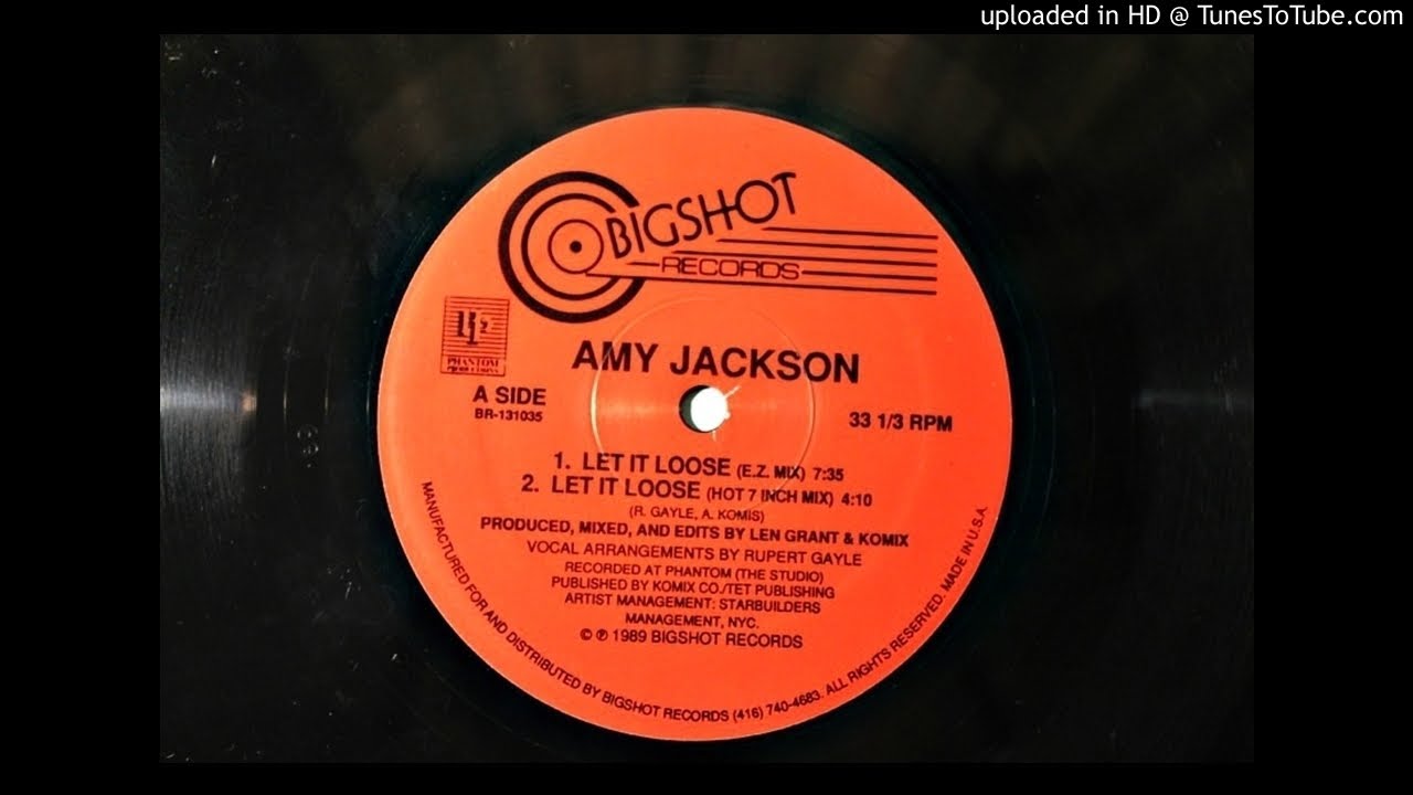 AMY JACKSON - LET IT LOOSE (1989)