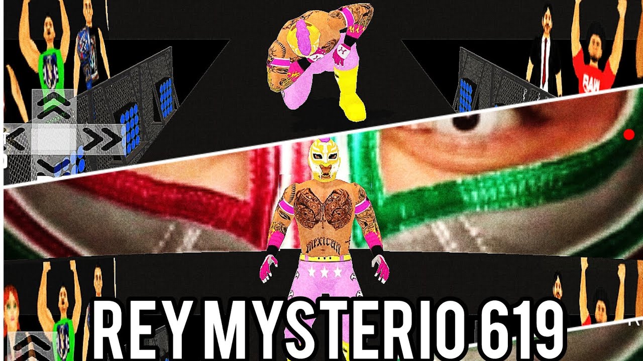 wr3d22||Rey Mysterio 619|| #wr3d