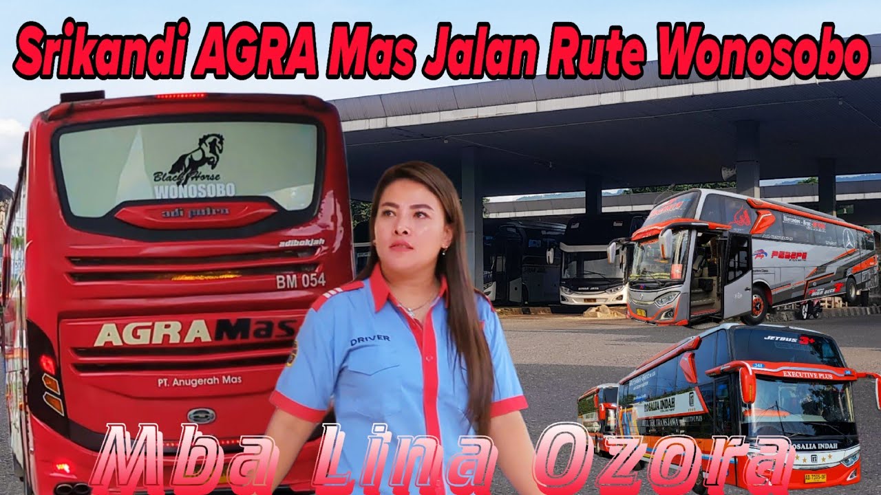 Mba Lina Ozora Bawa Unit Wonosoboan⁉️ Pertama Kalinya Driver Bus Wanita Yang Jalan Di Rute Ini‼️🔥🔥