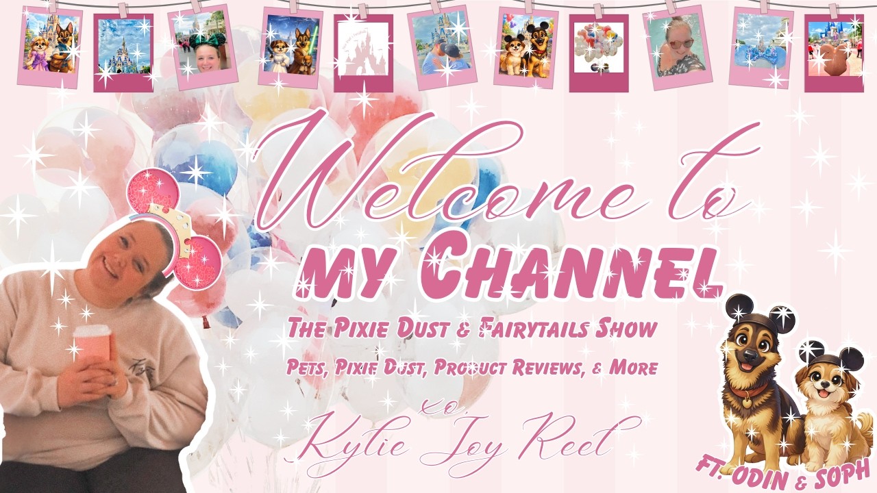Welcome to MY CHANNEL of Magical Moments, Fairy(tails), & Pixie Dust!!