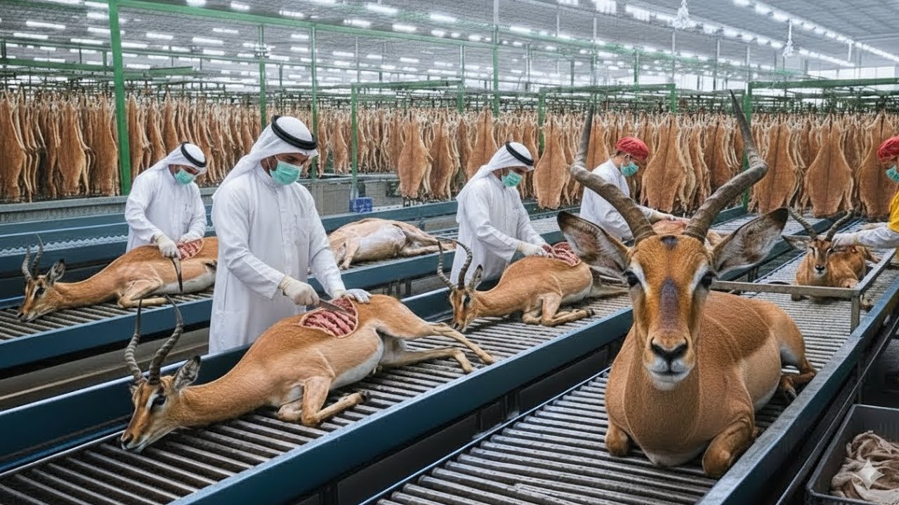 Inside The Impala Leather Factory Farm to Luxury Item Full Process MILLION DOLLAR INDUSTRY SECRET