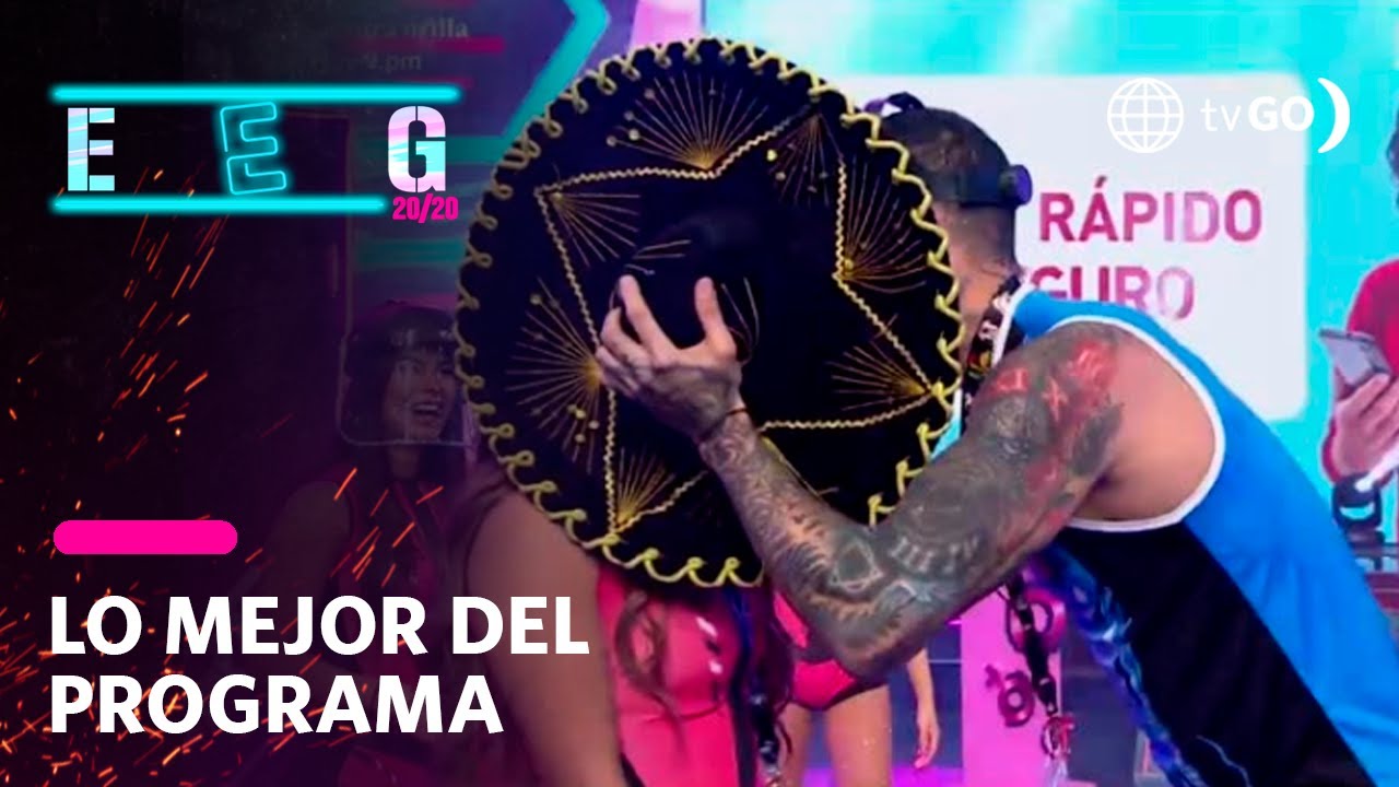 EEG 2020: Angie Arizaga y Jota Benz se dieron un tierno 