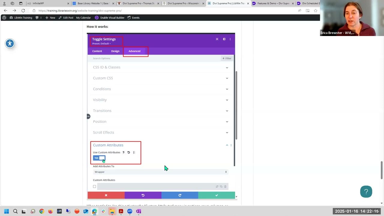 Website Office Hour - Divi Supreme Pro