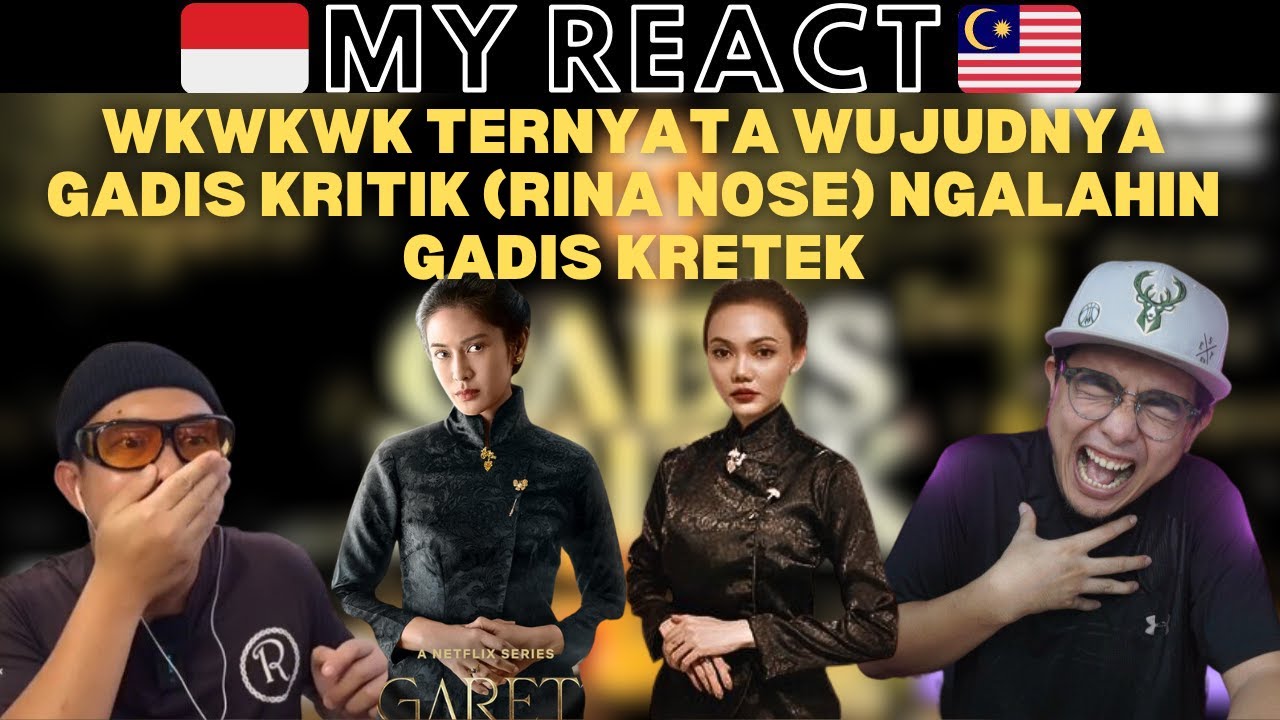 WKWKWK TERNYATA WUJUDNYA GADIS KRITIK (RINA NOSE) NGALAHIN GADIS KRETEK