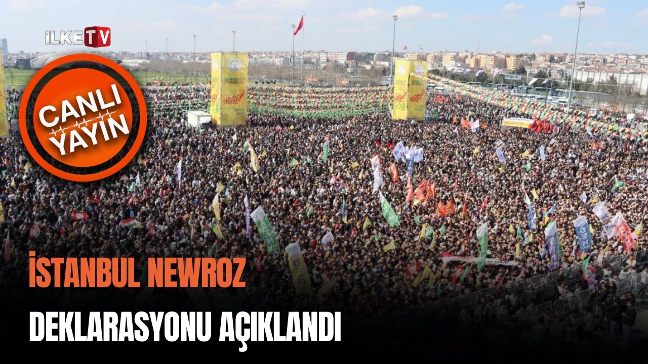 #CANLI | İstanbul Newroz Deklarasyonu açıklanıyor