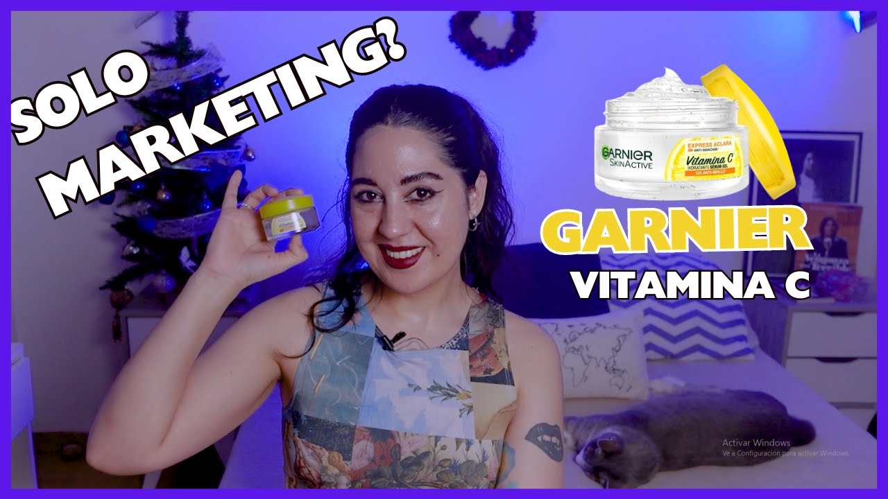 RESEÑA: VITAMINA C GARNIER crema gel. PURO MARKETING??