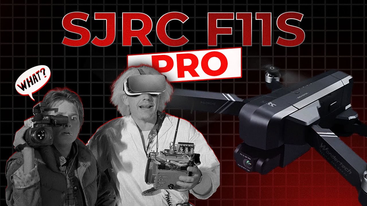 Бюджетний дрон 🔥  SJRC F11S PRO &mdash; технологія ELS