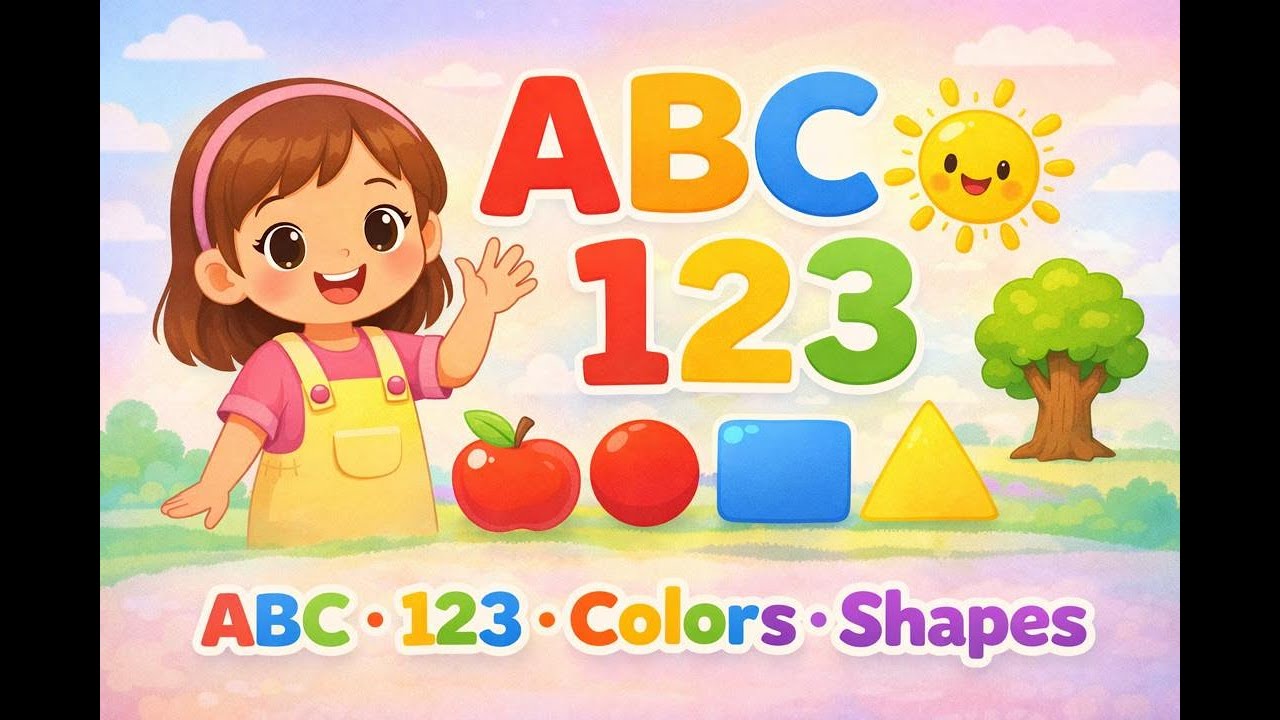 ABC, Counting, Colors & Shapes | 30 Minutes Learning Songs for Toddlers