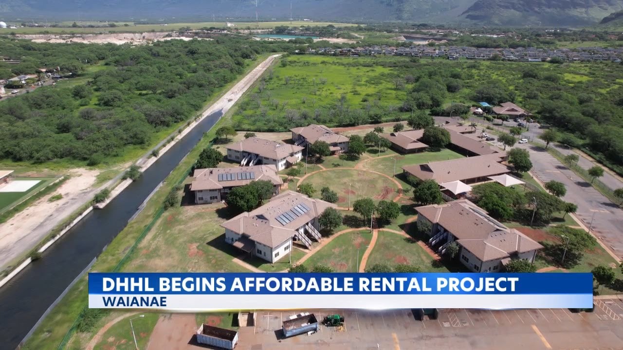 Waianae's first affordable rental project for Hawaiian homesteaders breaks ground