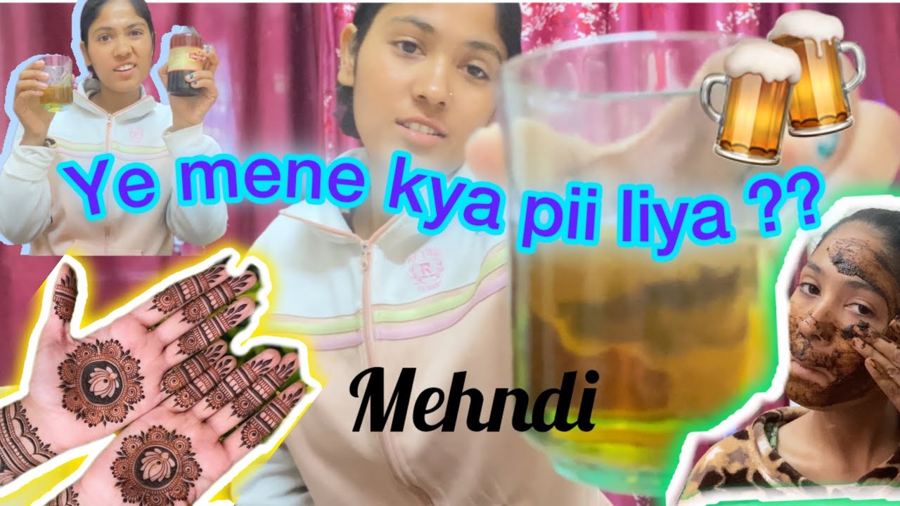 Mehndi,Skincare and a Big mistake 😰👏🏻my full day routine 🤝🌍#dailyvlog #hennadesign #skincareroutine 