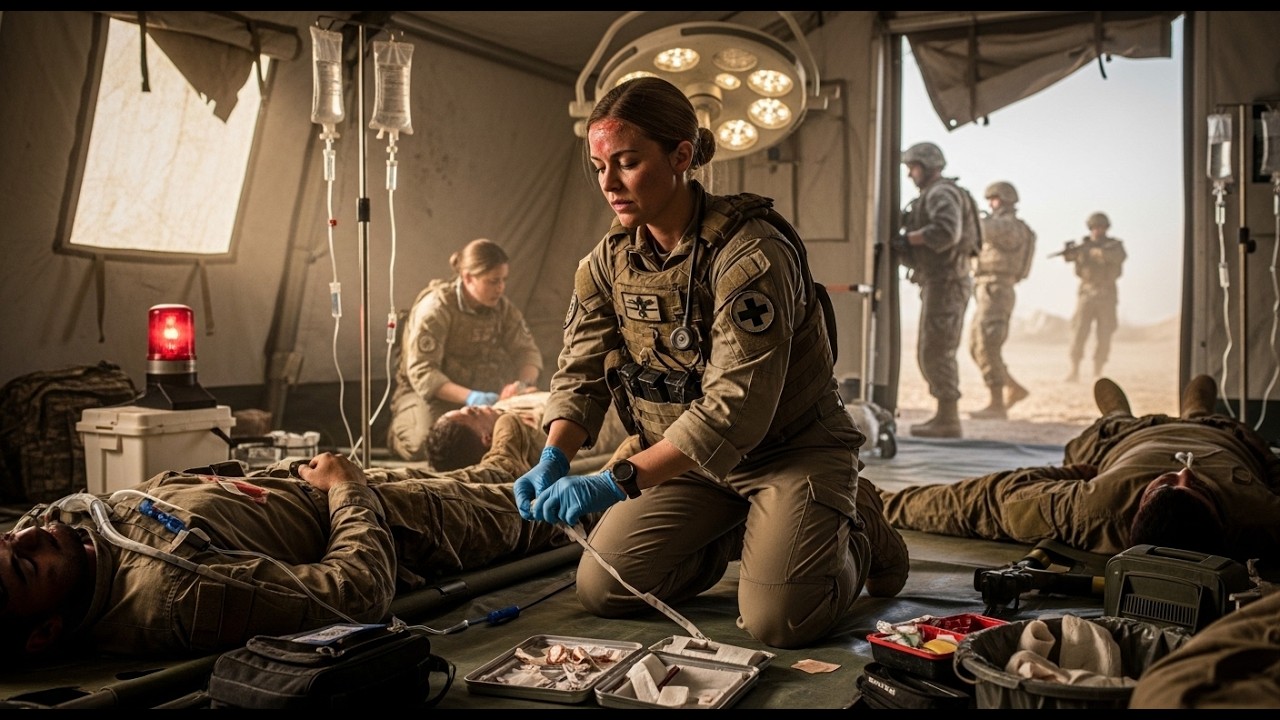 Nobody Realized the Quiet Nurse Was a Combat Medic — Until 18 Wounded Soldiers Fought to Survive