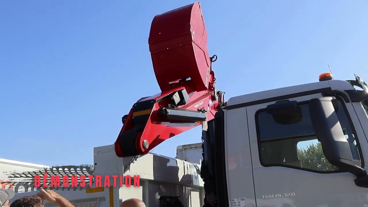 LIVRAISON MAN TGM BENNE GRUE | Carrosserie CMVI x Groupe Régis Malclès