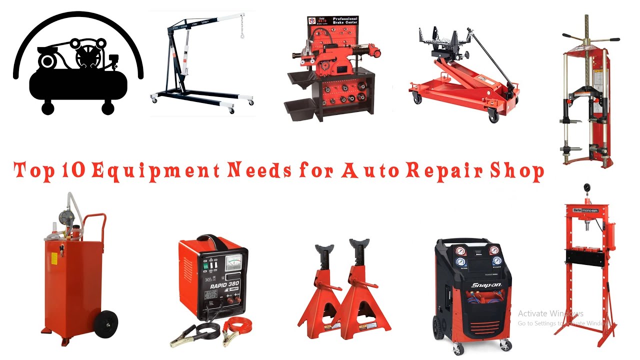 top 10 equipment for automobile workshop |automobiletvbd|
