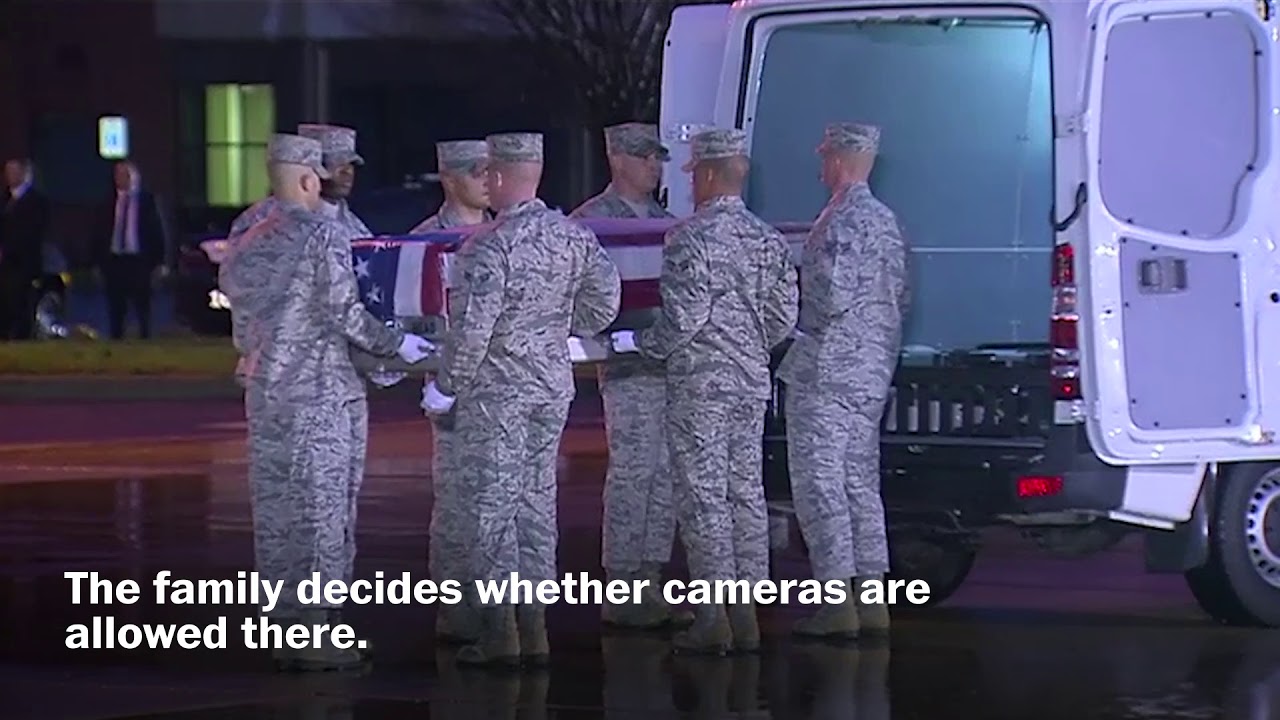 What happens after a U.S. military member is killed serving overseas