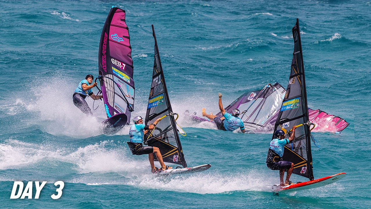 The HARDEST CONDITIONS I ever Windsurfed | SLALOM X 3/5