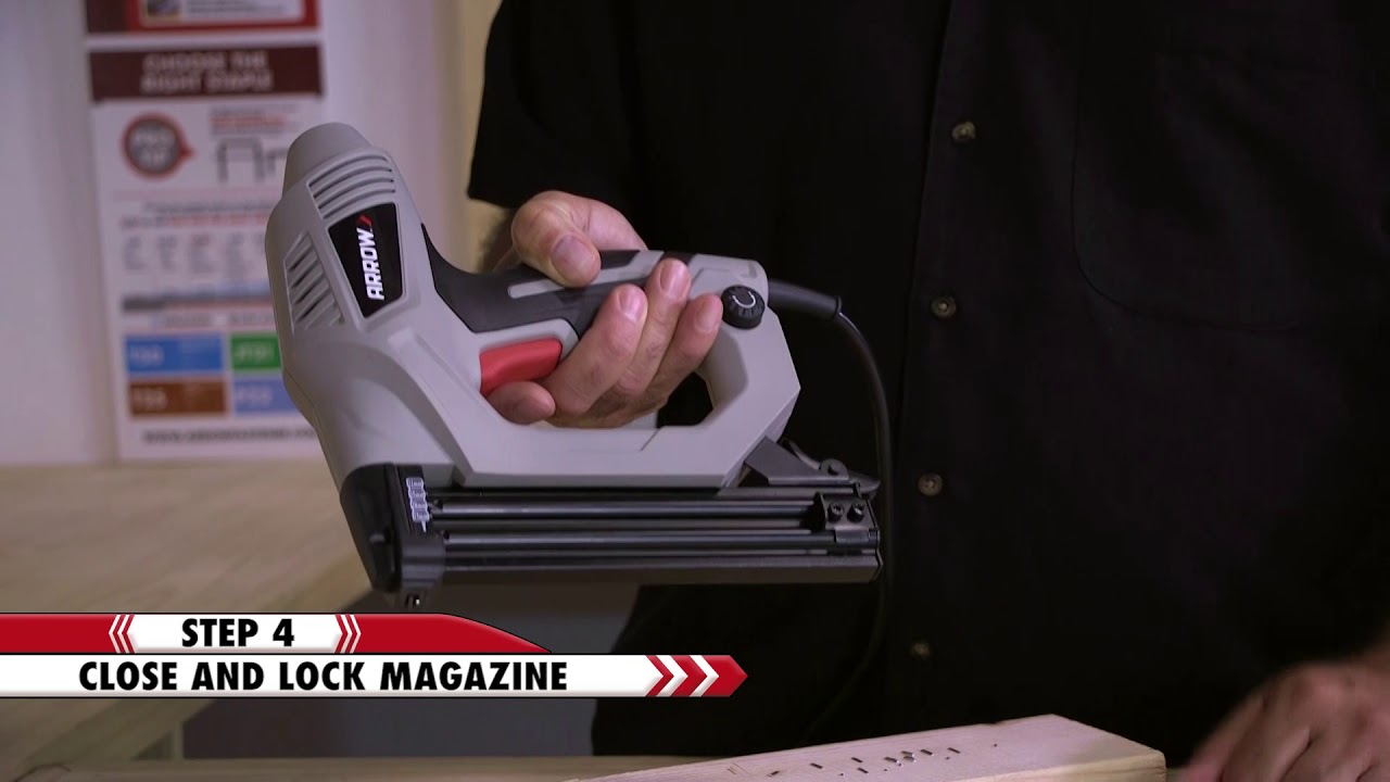 How to Load Arrow's ET200BN Brad Nailer