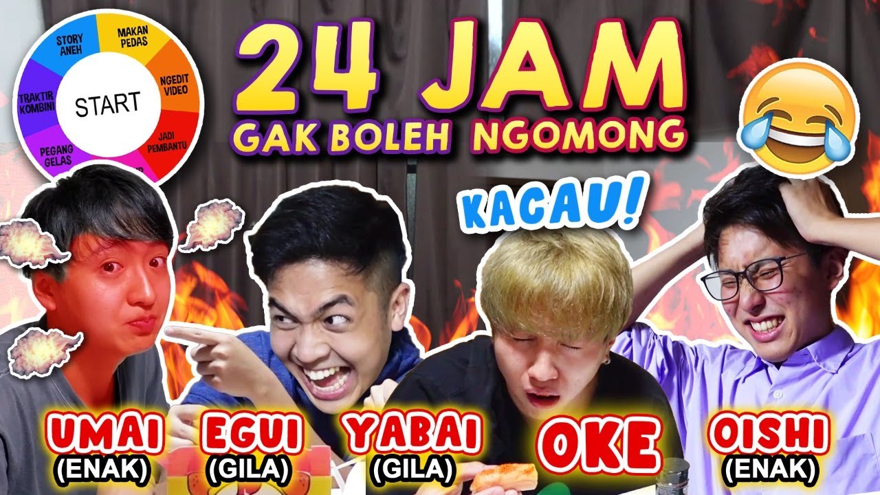24 JAM GAK BOLEH NGOMONG 