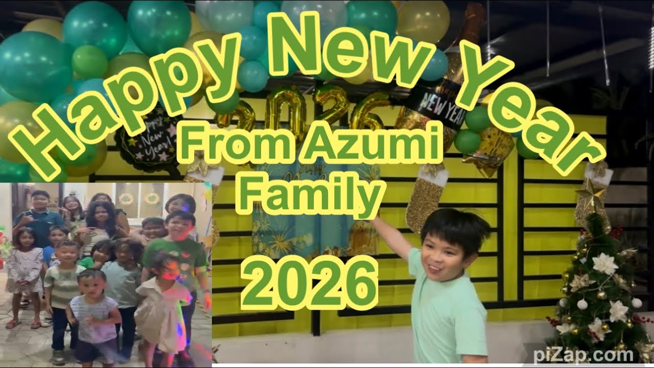  Azumi Family New Years Eve Party 2025-2026 // Happy New Year ! 