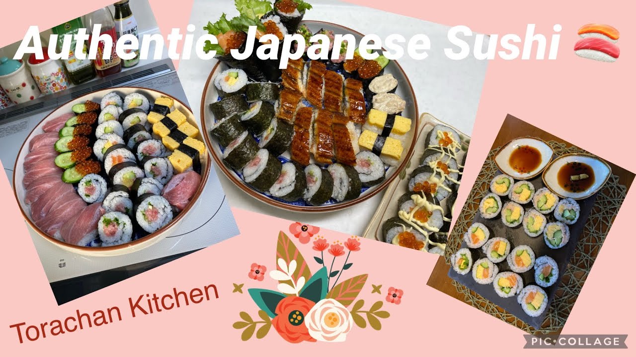 How  to make Authentic Japanese Sushi,Norimaki Temaki Sushi 🍣  August 6, 2021